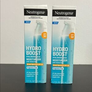Neutrogena Hydro Boost Hyaluronic Acid Moisturizer with Sunscreen SPF 50